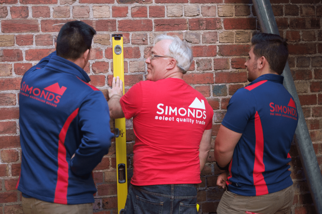 Builders Academy works with Simonds Group to provide carpentry apprenticeships.