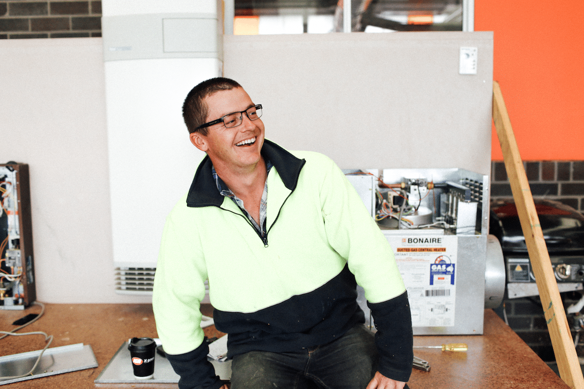 MEET MARK: CERTIFICATE IV IN PLUMBING AND SERVICES STUDENT AT BUILDERS ACADEMY