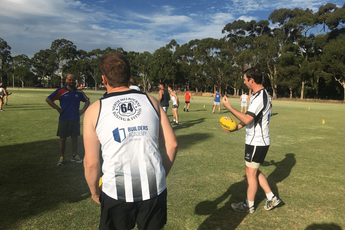 BUILDERS ACADEMY TRAINING AT YOUR FOOTY CLUB