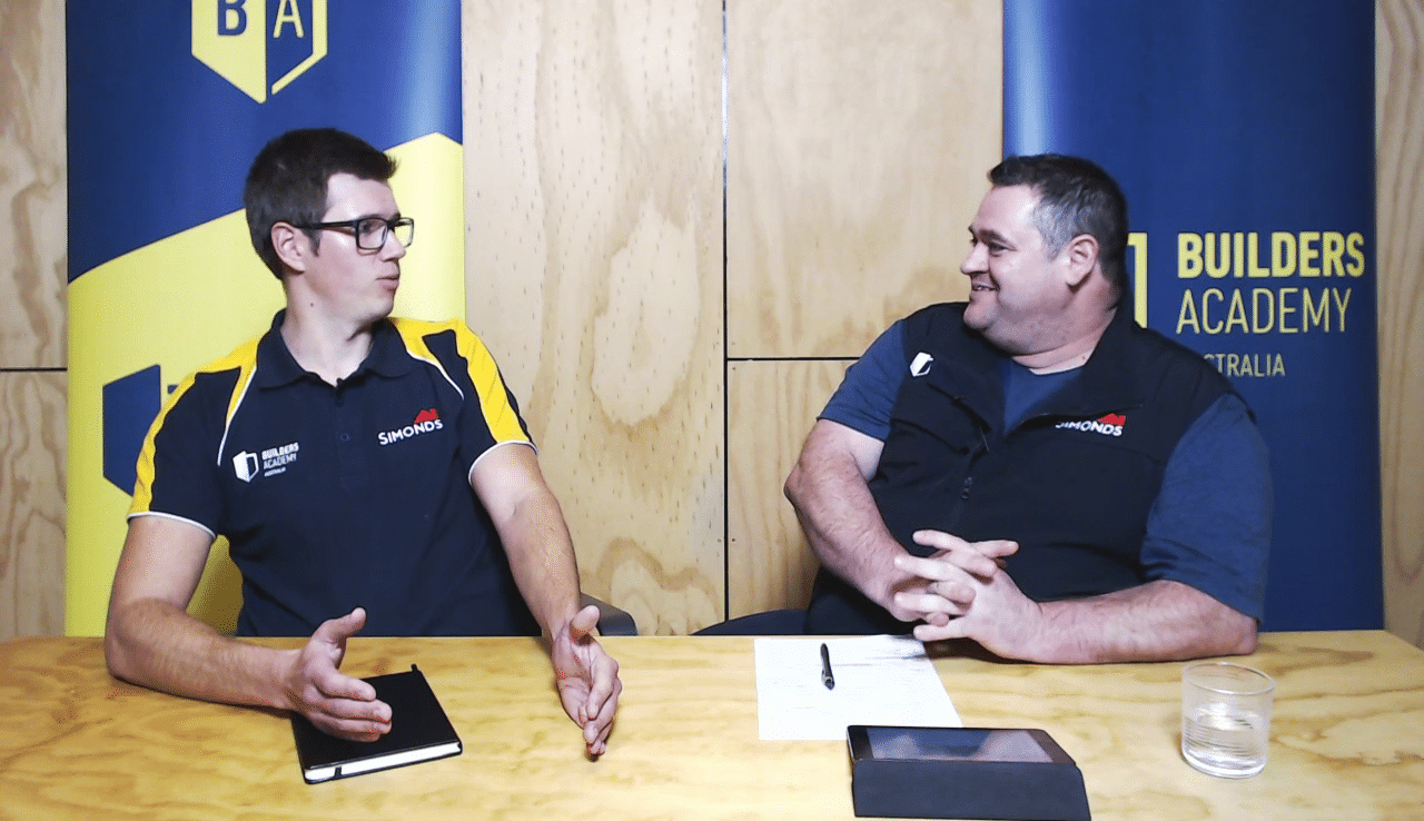 VIDEO: FACEBOOK LIVE WITH BUILDING REGISTRATION MENTOR ROBERT SCHAASBERG AND TRAINING MANAGER DAMIEN TOLSON