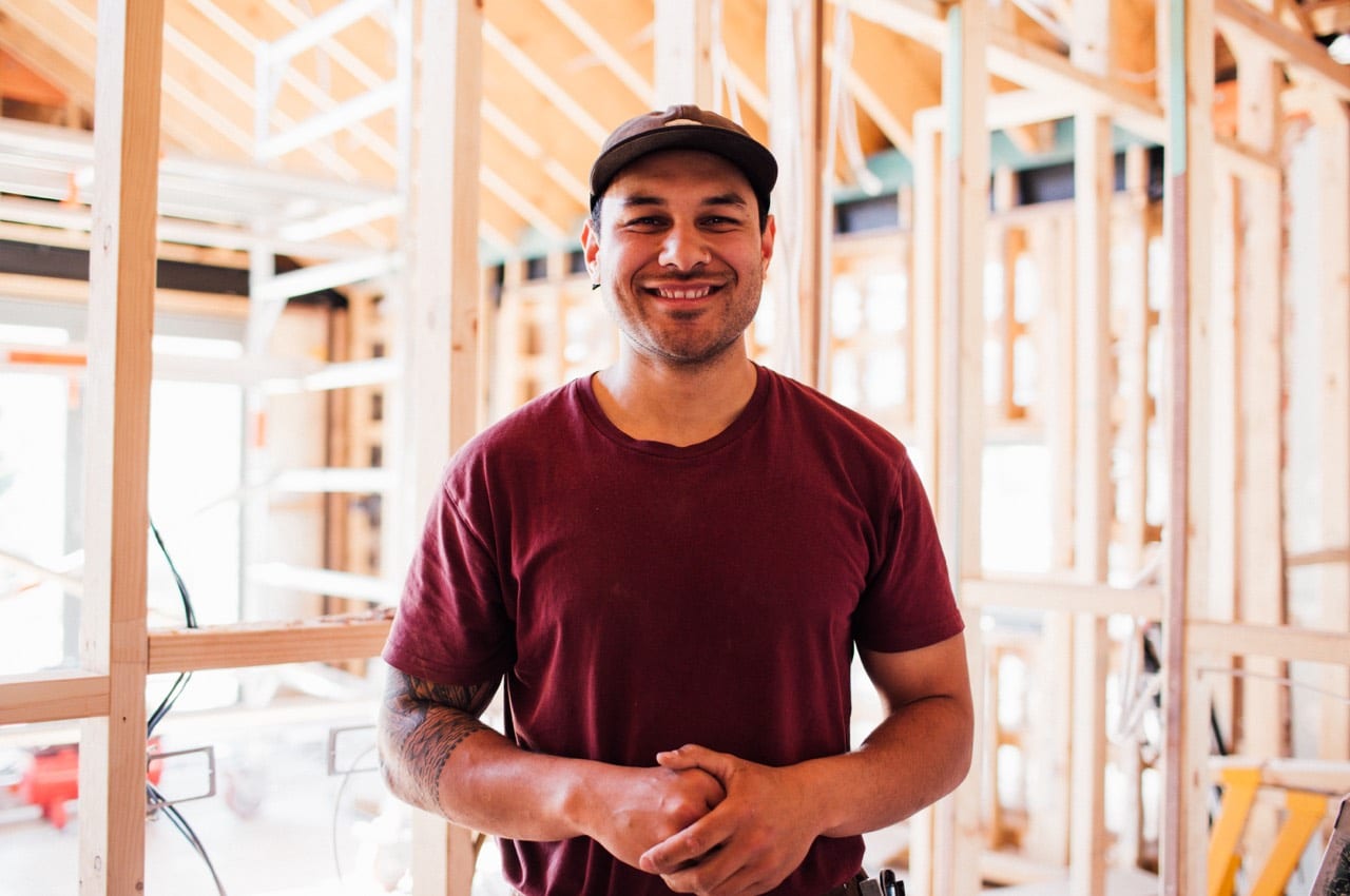 Meet Levi: Site supervisor and Certificate IV student with Builders Academy Australia