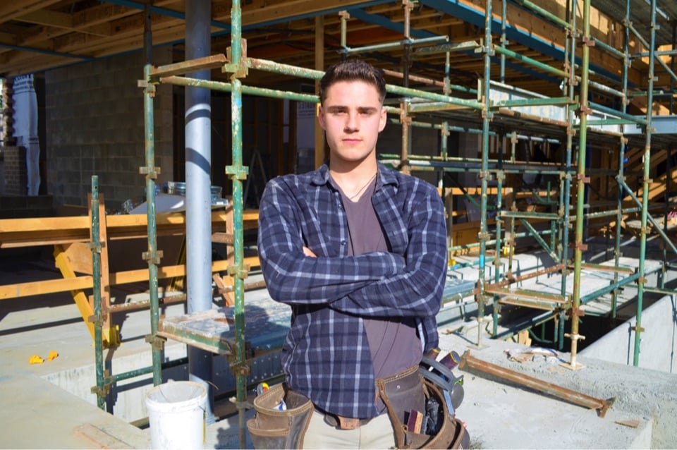 Meet Lachlan Campbell  – Certificate IV in Building and Construction (Building)