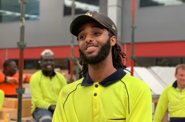 Meet Abdi – Certificate II in Construction Pathways