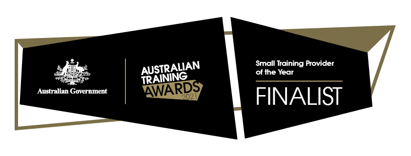 Australian Training Awards 2021 Small Training Provider of the Year FInalist